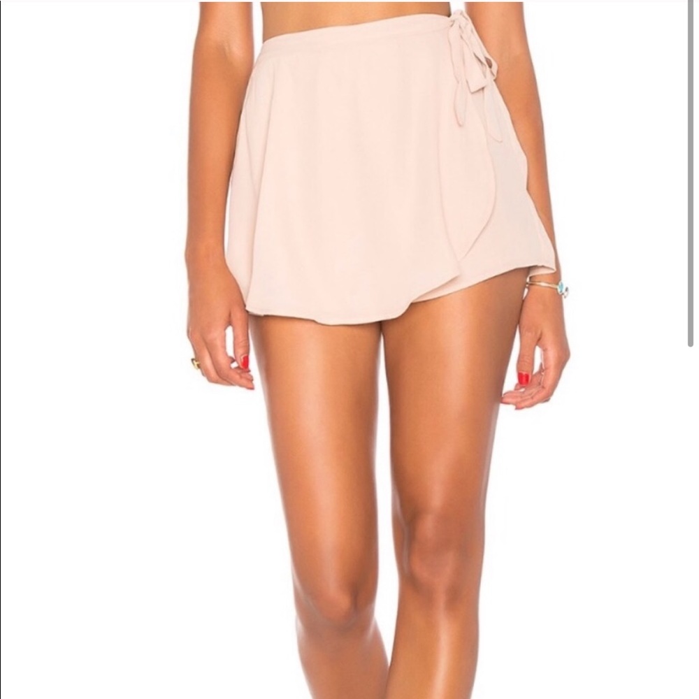 Show Me Your Mumu Blush Wrap Skort